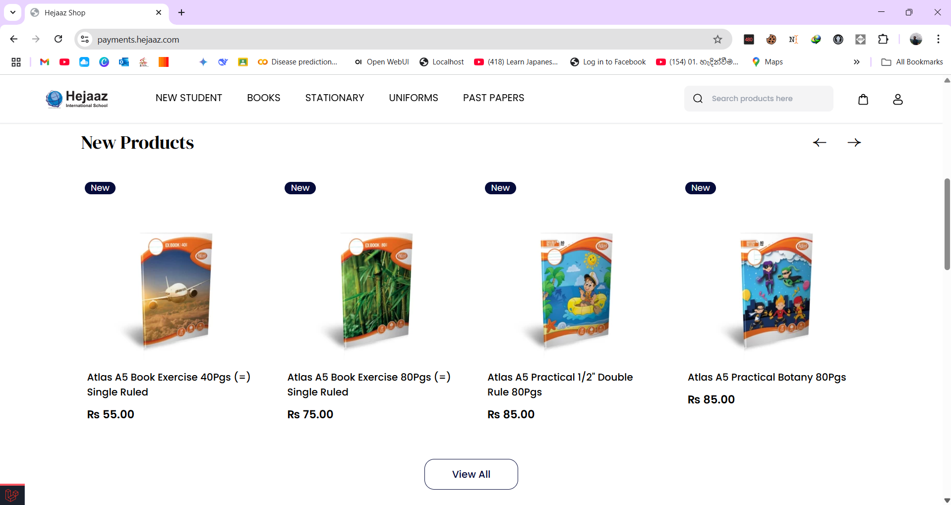 E-Commerce Website